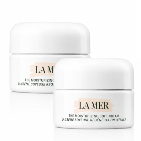 La mer ซื้อ 1 ชิ้น ฟรี 1 ชิ้น !! The moisturizing Soft Cream 3.5 ml (No Box)